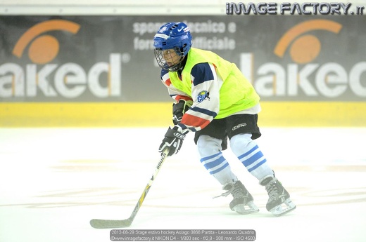 2012-06-29 Stage estivo hockey Asiago 0866 Partita - Leonardo Quadrio